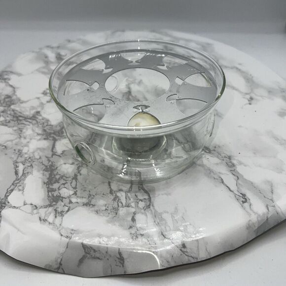 TEAPOSY Tea Light Glass Candle Holder Tea warmer-New! - Picture 6 of 7